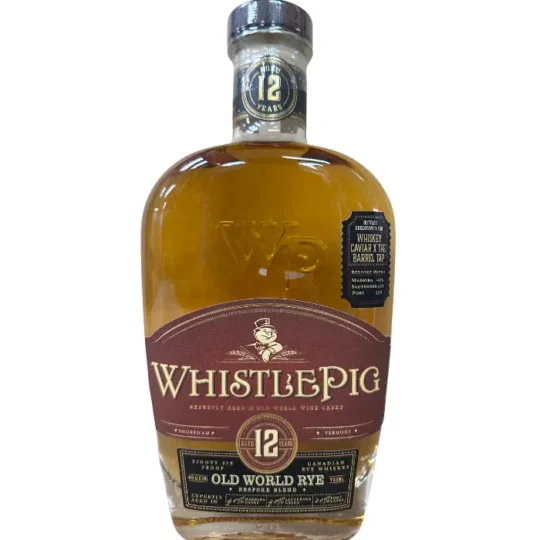 WhistlePig 12 Year Old "All Ryes Are Equal But Some Ryes Are More Equal Than Others" Single Barrel World Rye Whiskey 750mL