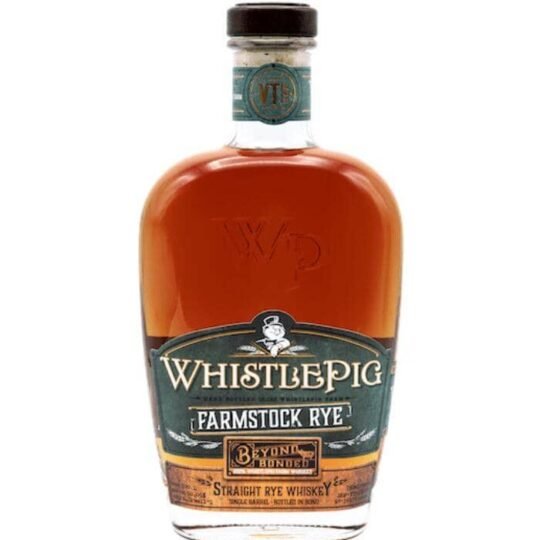 WhistlePig FarmStock Beyond Bonded Rye Whiskey 750mL