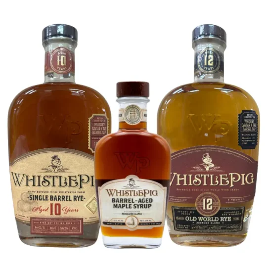 WhistlePig Rye Whiskey Bundle (10 Year + 12 Year) Private Select Single Barrel – Limited Release