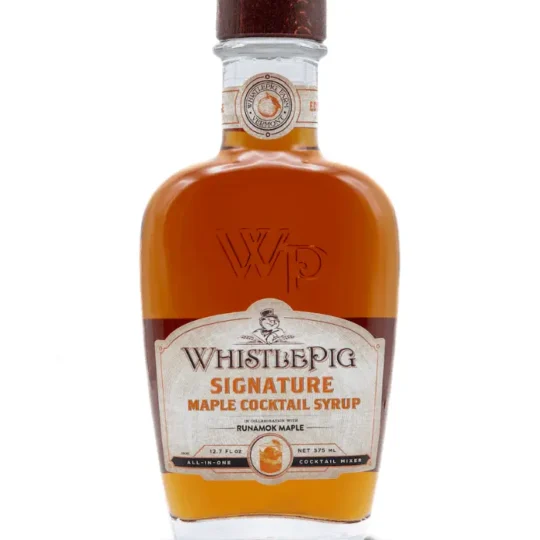 WhistlePig Signature Maple Cocktail Syrup: Orange Edition 375mL