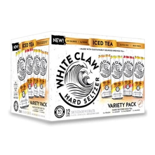 White Claw Hard Seltzer Iced Tea Variety Pack - 12 Pack