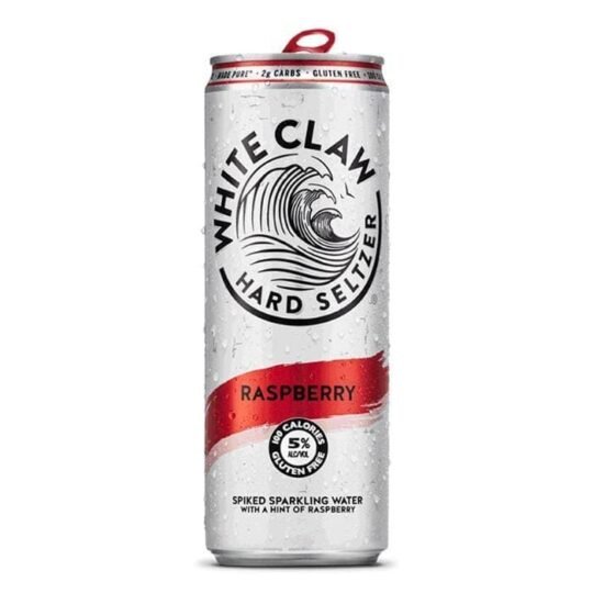 White Claw Hard Seltzer Raspberry 6 Pack
