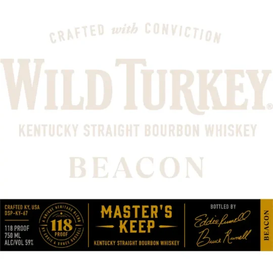 Wild Turkey Master’s Keep Beacon Straight Bourbon 750mL