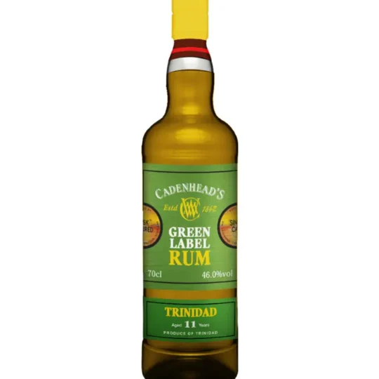 WM Cadenhead's Green Label 11 Year Trinidad Rum 750mL