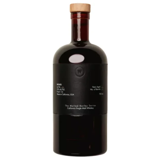 Wolves The Malted Barley Series Lot 2 California Single Malt Whiskey 750mL