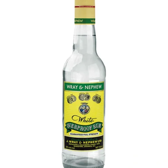 Wray & Nephew White Overproof Rum 750mL