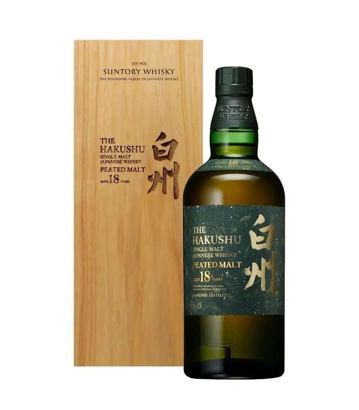 Hakushu 18 Year Old Peated Malt Japanese Whisky 2025 Edition 700mL