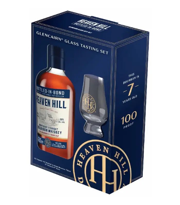 Heaven Hill 7 Year Old Bourbon Gift Set W/ Glencairn Glass