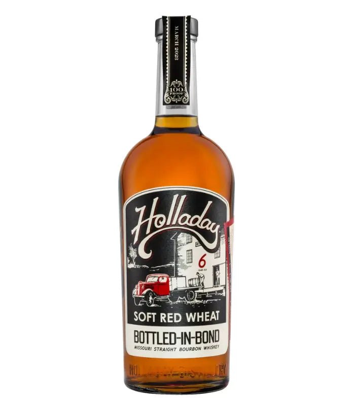 Holladay Soft Red Wheat Bottled In Bond 6 Year Old Straight Bourbon 750mL
