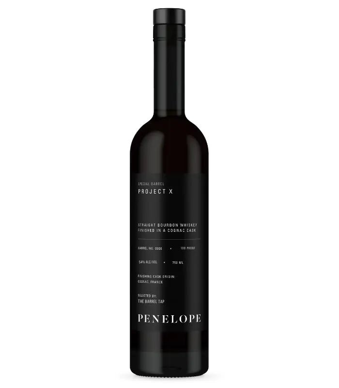 Penelope Project X Cognac Cask Finish Bourbon Whiskey Barrel Ora Liquors Special Barrel 750mL